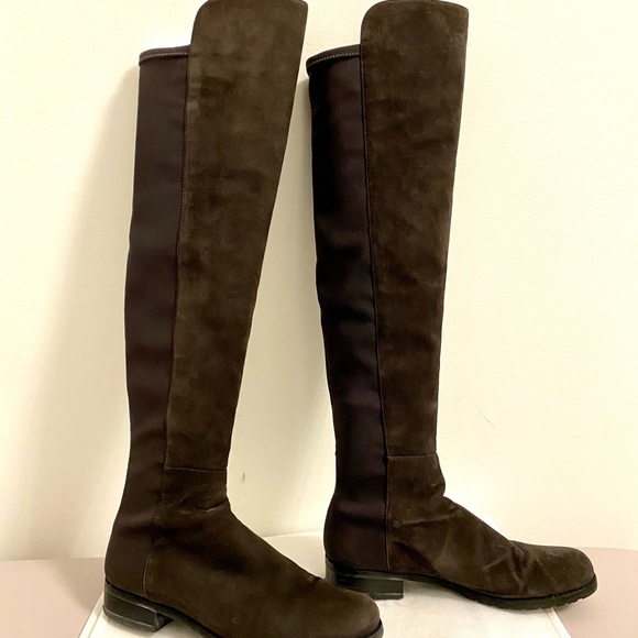 Authentic Stuart Weitzman 50/50 boots - Picture 5 of 12